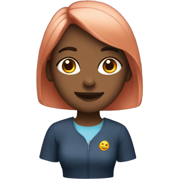 mulher sorrindo emoji
