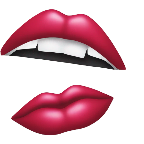 ruler with a kiss mark emoji