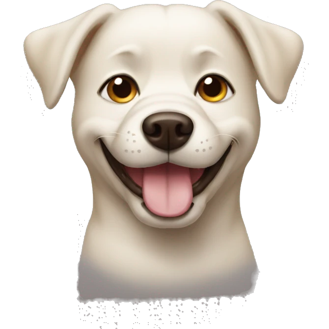 dog wink emoji