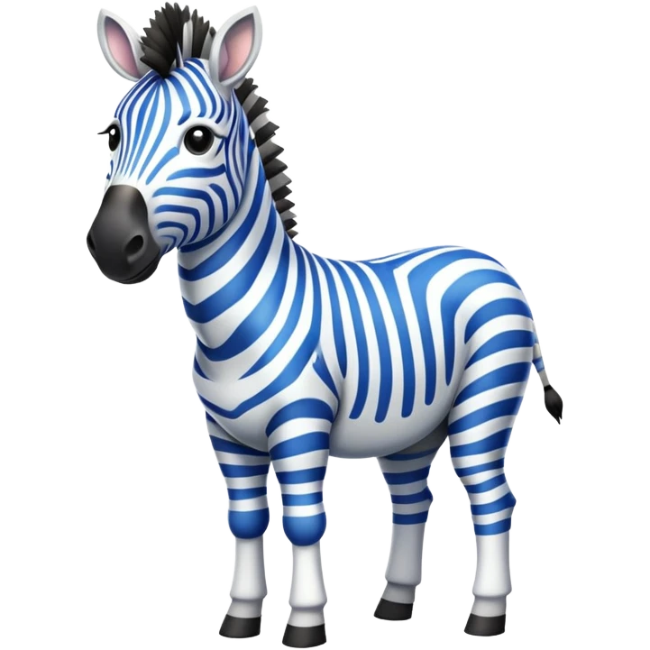 zebra wearing shorts emoji