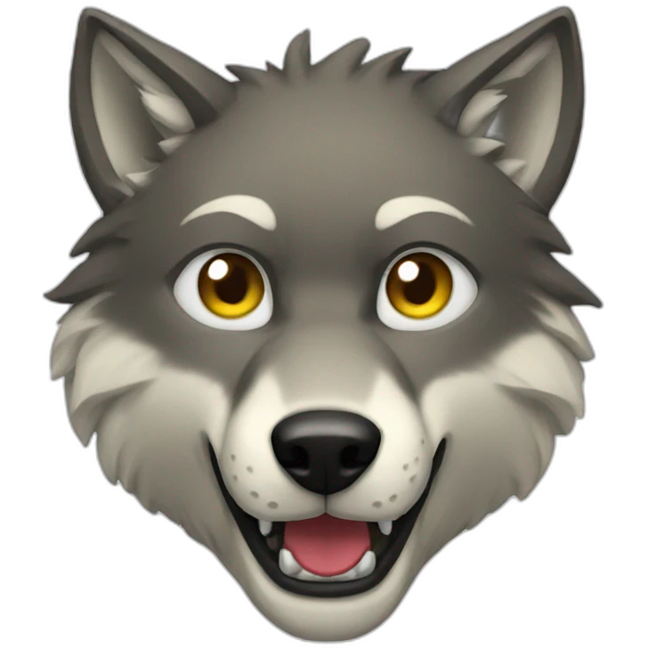 Gaming Wolf  emoji