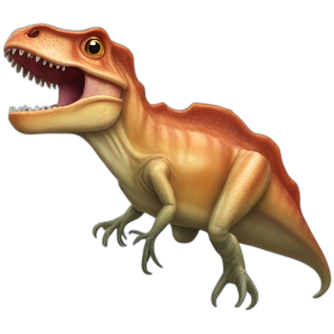 tyrannosaurus rex squid emoji