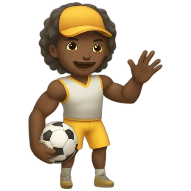 URUBU PLAYING BALL emoji