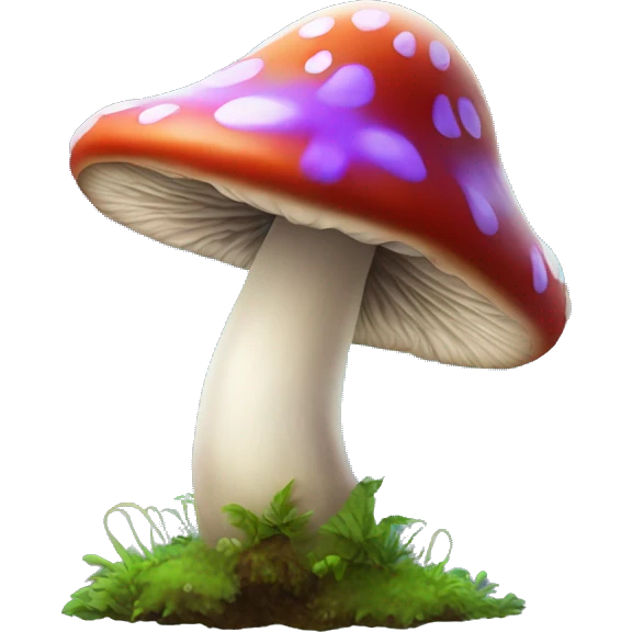 hallucinogenic-mushroom emoji