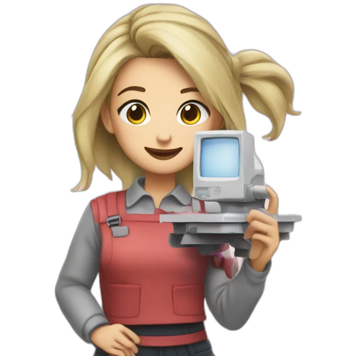 eva elfie doing her job emoji