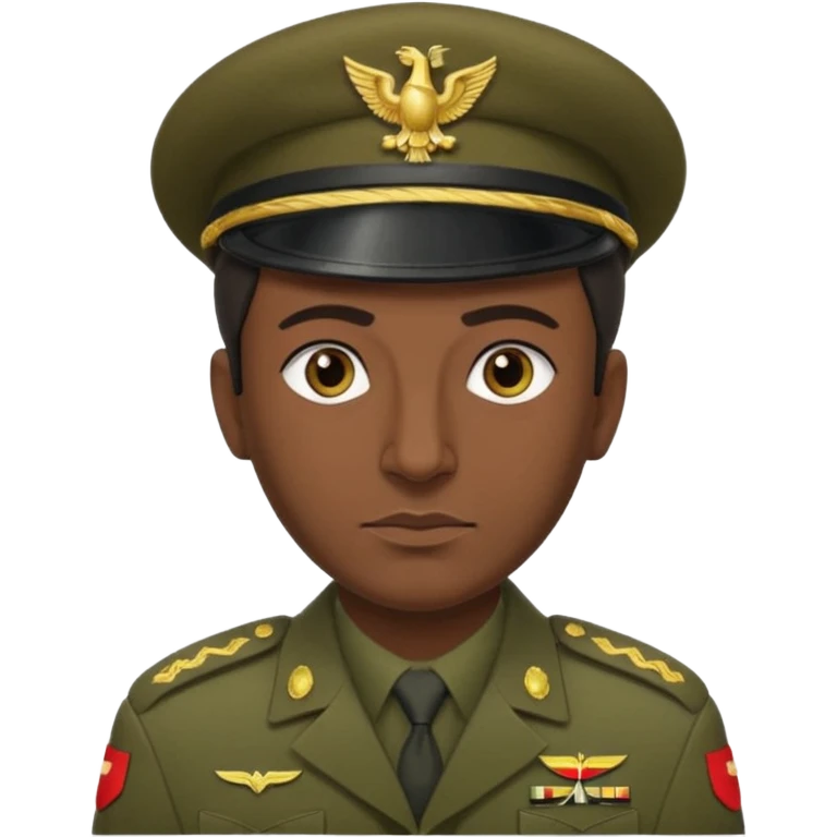 Iraqi military, only head emoji