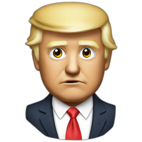 Trump as grut emoji