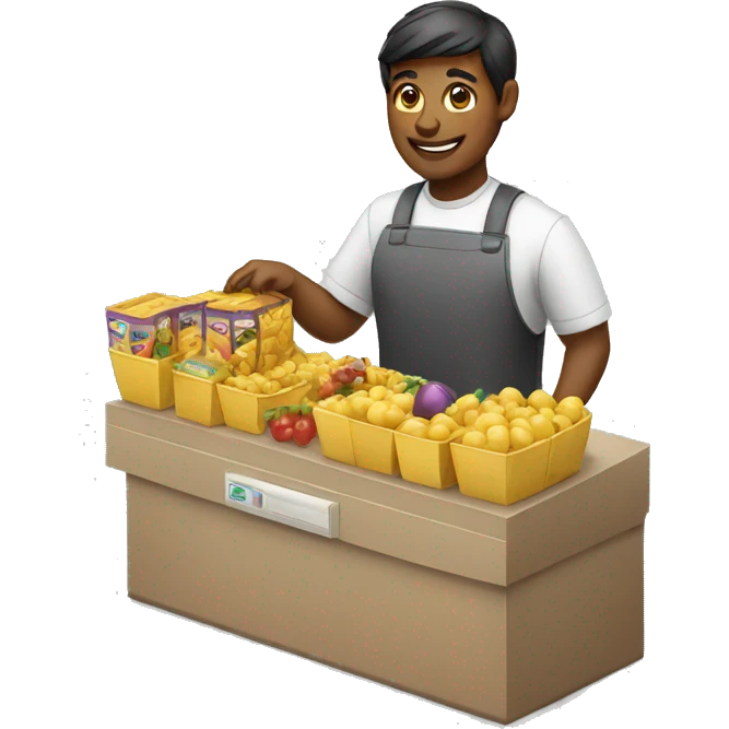 checkout seller emoji
