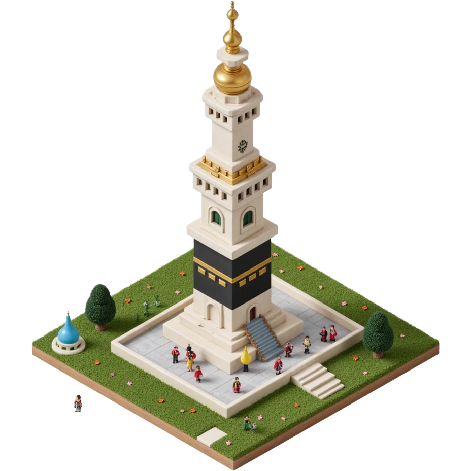 Saudi Arabia Makkah tower  emoji