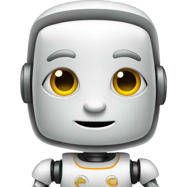 cute finance robot emoji