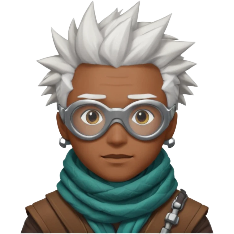 Ekko from the Arcane (a Netflix animation) emoji