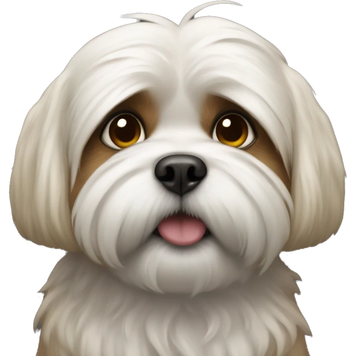 A shitzu  emoji