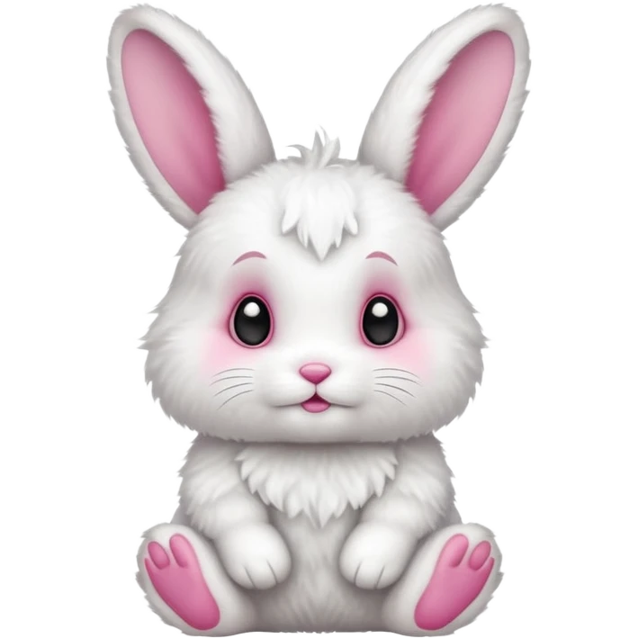 sitting baby rabbit emoji emoji