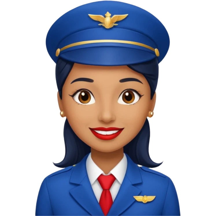 flight attendant emoji
