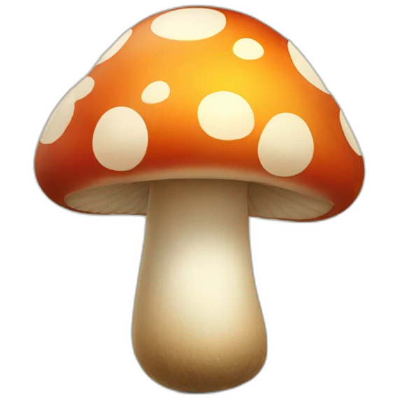 smiling mushroom emoji