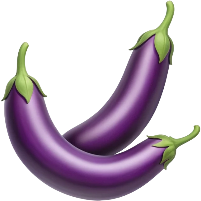 long eggplant emoji