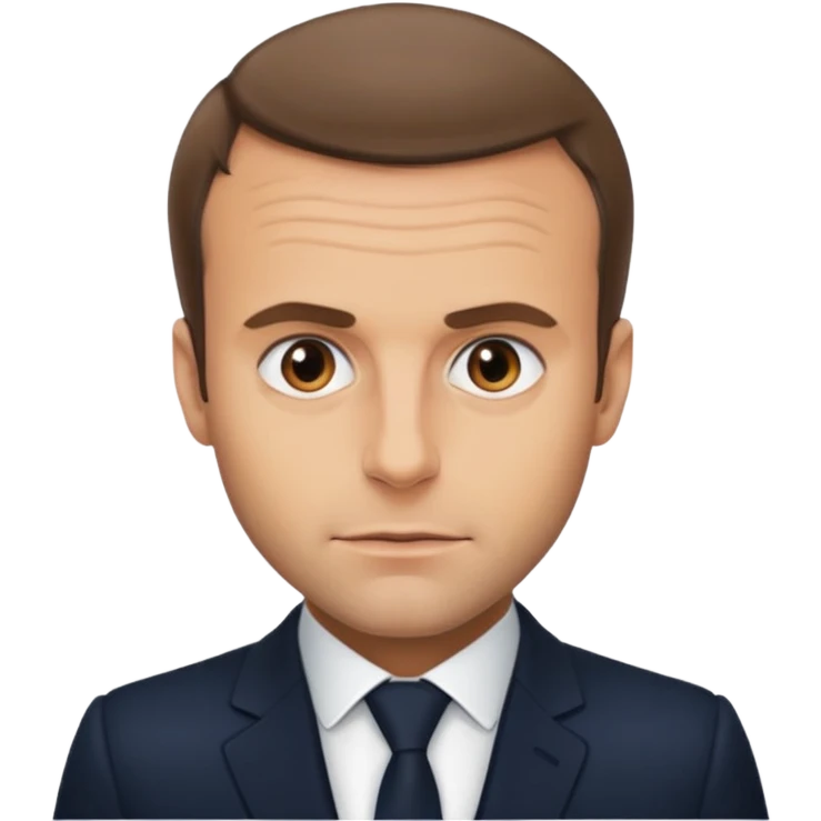 Emanuel Macron  emoji