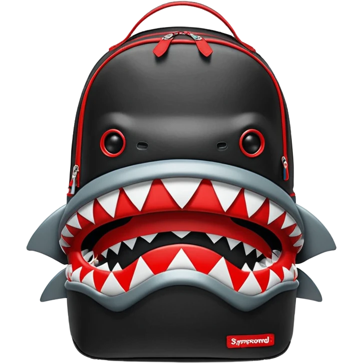 sprayground backpack emoji