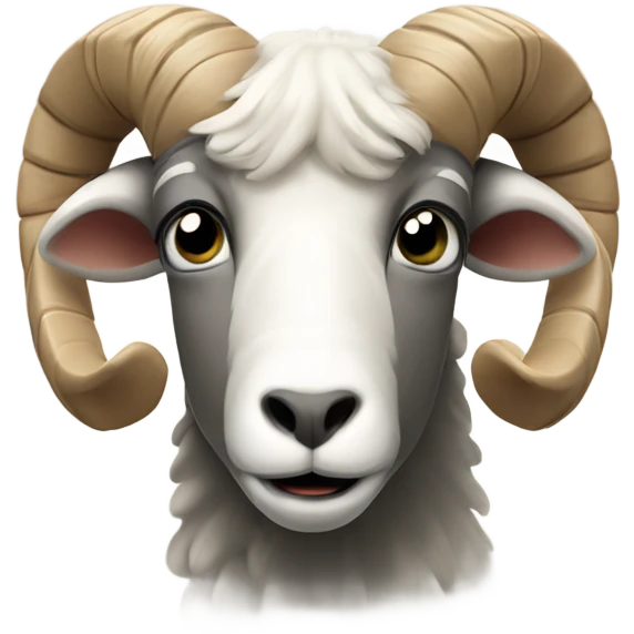 Ram about to sneeze  emoji