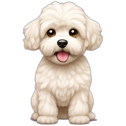 Maltipoo emoji
