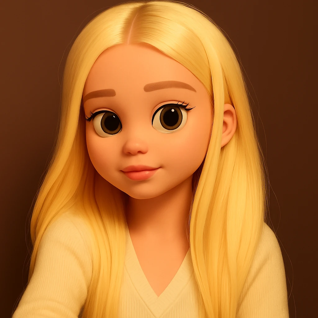 expand the image upward so that all of the hair above the head is fully visible, keeping the 3d-emoji style emoji