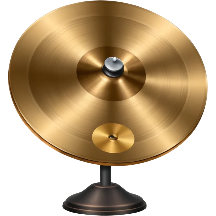 crash cymbal on stand emoji