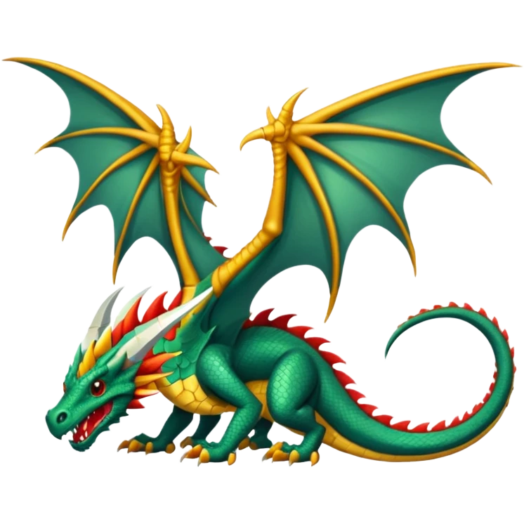 Fourth wing dagger tail dragon emoji