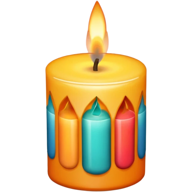 Aroma candle emoji