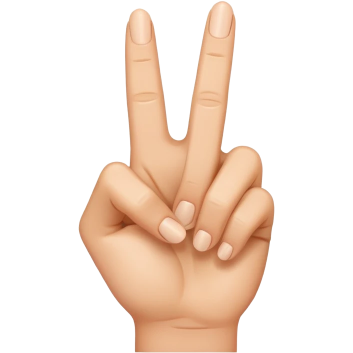 Emoji showing middle fongwr emoji