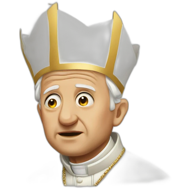 Pope Hangover emoji