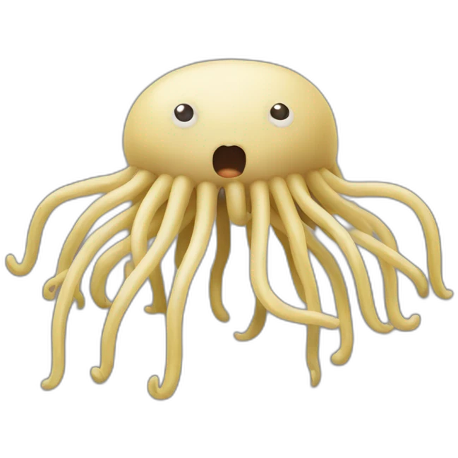 Flying Spaghetti Monster emoji