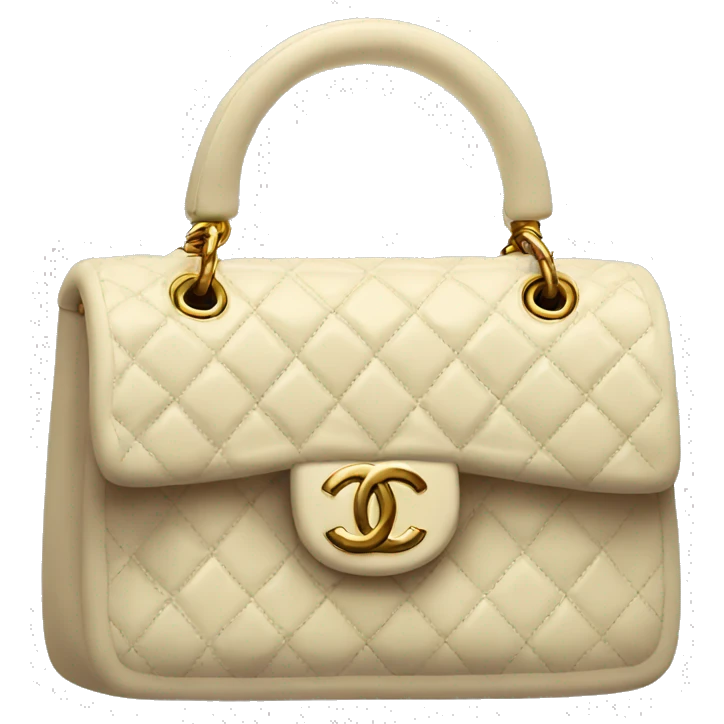 Chanel bag emoji