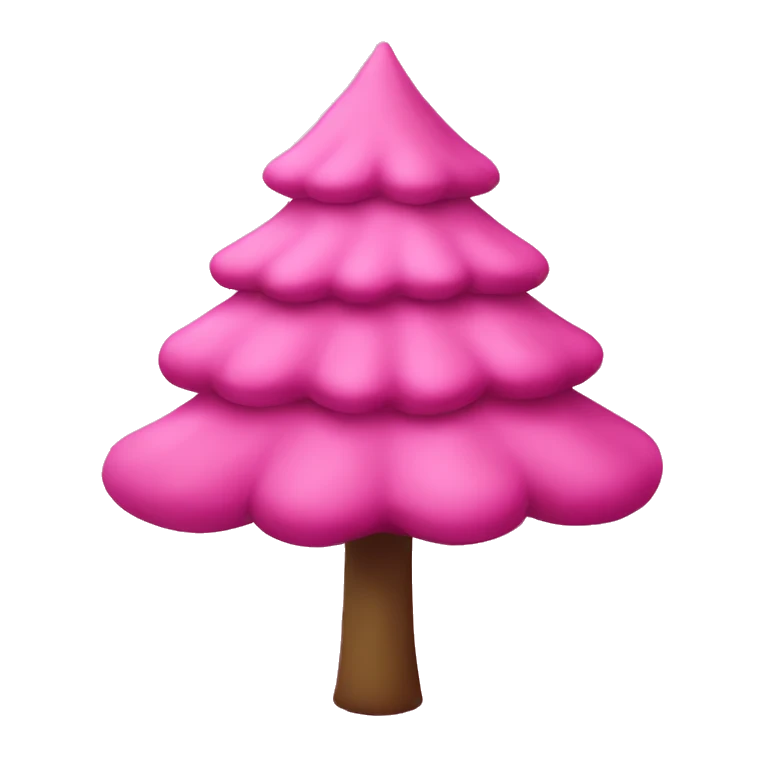 Pink sapin  emoji