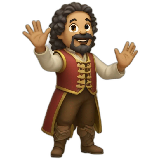 bard waving hand emoji