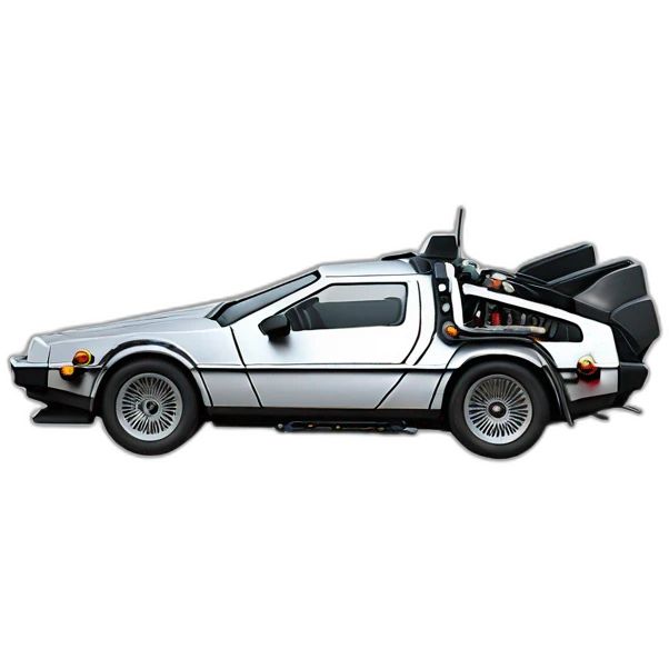 dolorean-car emoji