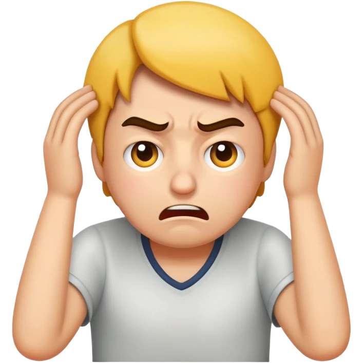 Get on my nerves emoji