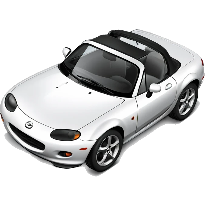 Older model Mazda MX-5 emoji