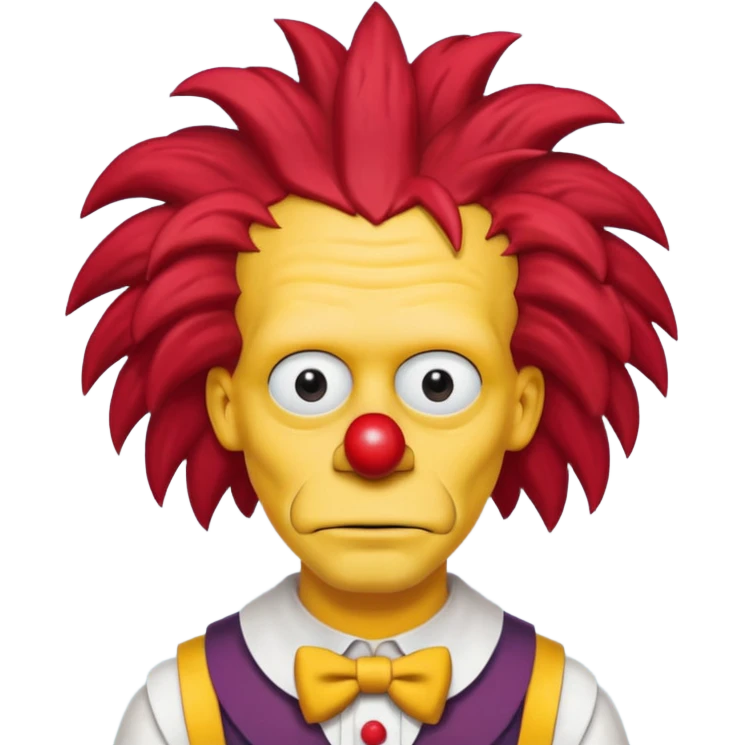 Sideshow Bob, simpson. emoji
