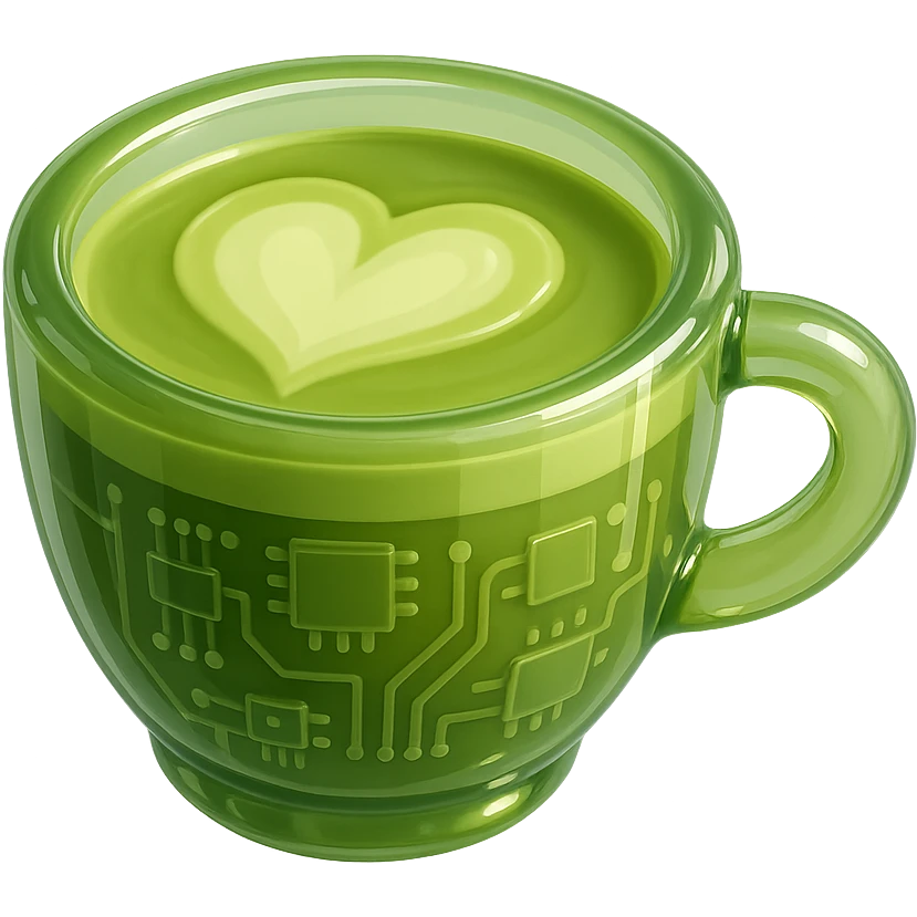 matcha latte emoji