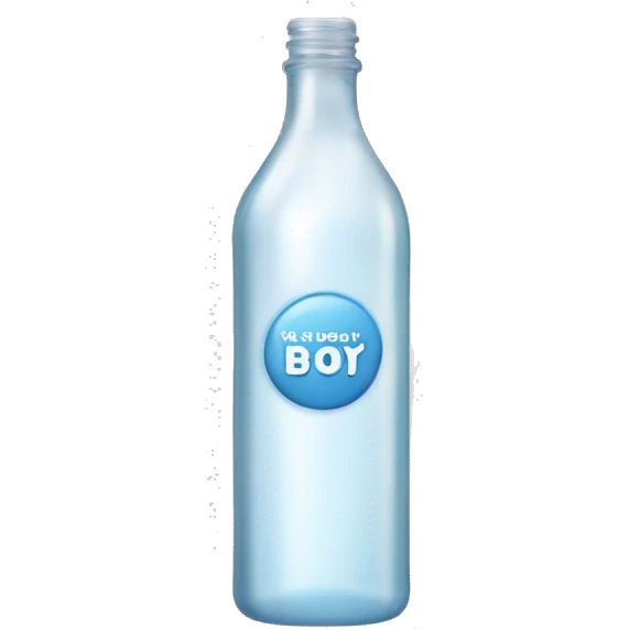 A bottle of baby oil. A oil for baby’s skin emoji