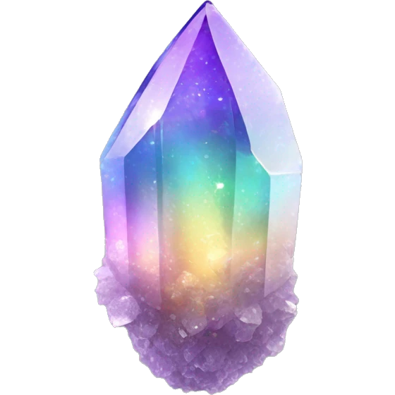 aura quartz crystal emoji
