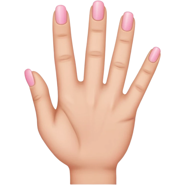 Stick only the pinky finger up emoji