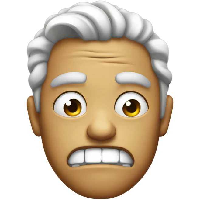 Stank face emoji