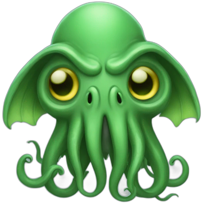happy cthulhu emoji