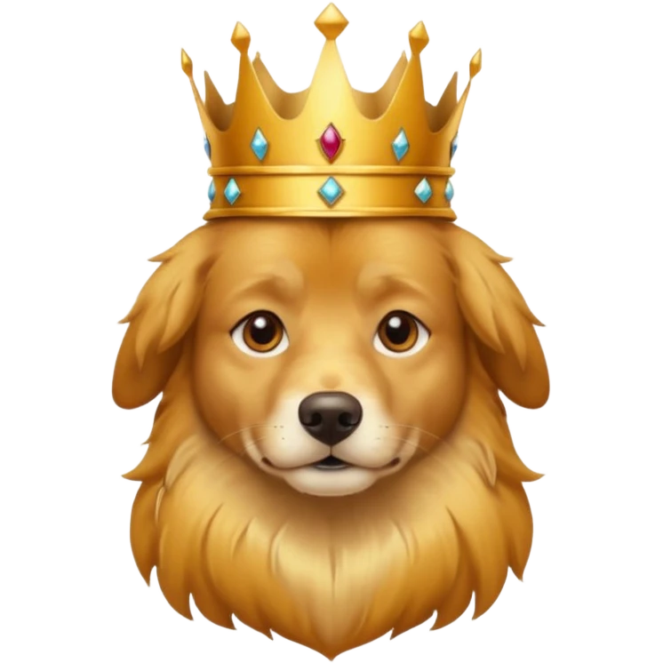 king dog emoji