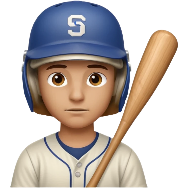 baseball player batting emoji