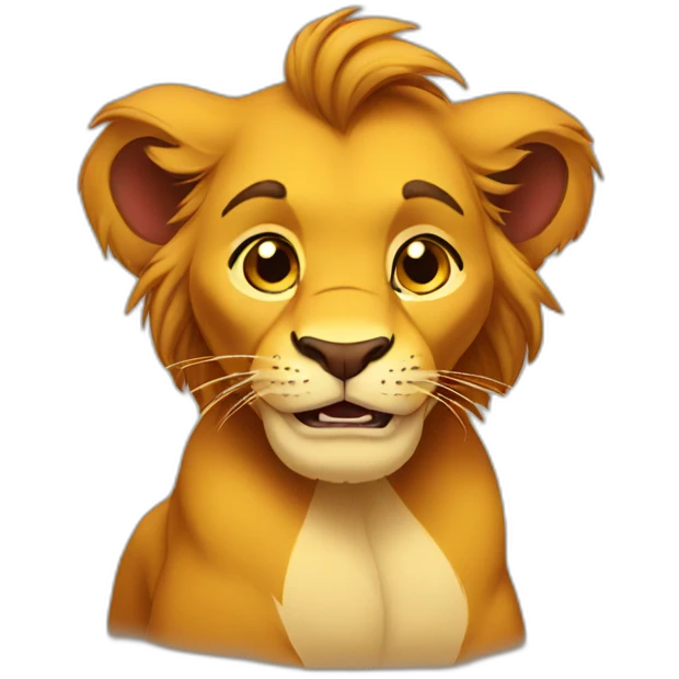 Simba emoji