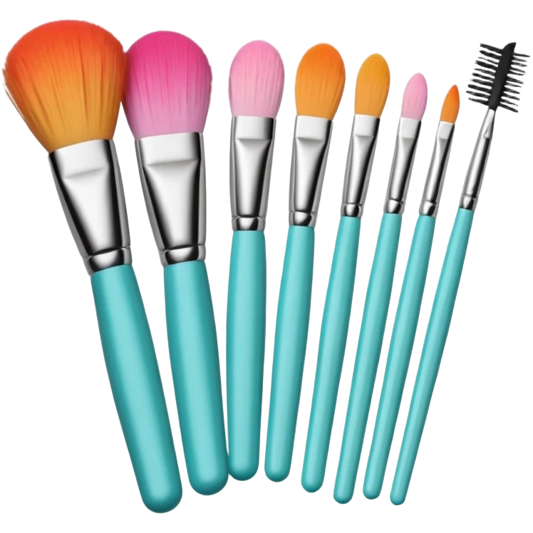 Makeup brushes emoji
