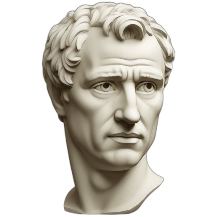 julius caesar bust arles emoji