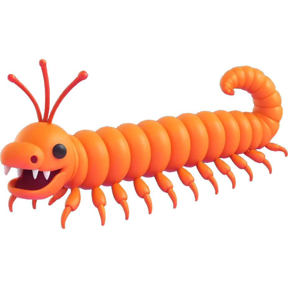 Centipede emoji